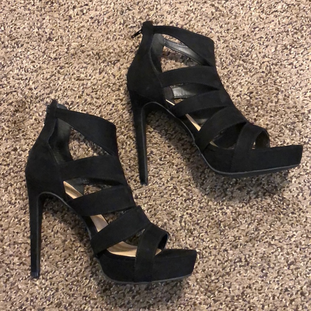 Black heels